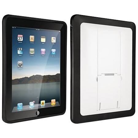Alt View Standard 20. Philips - DLN1719/17 Hard Case with Folding Stand for iPad - Black, White.