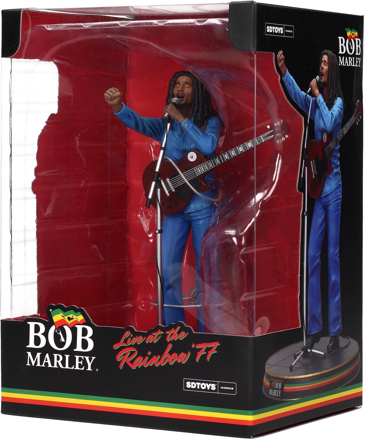 SDTOYS ICONICS  
BOB MARLEY  
Live at the Rainbow '77  
SDTOYS ICONICS