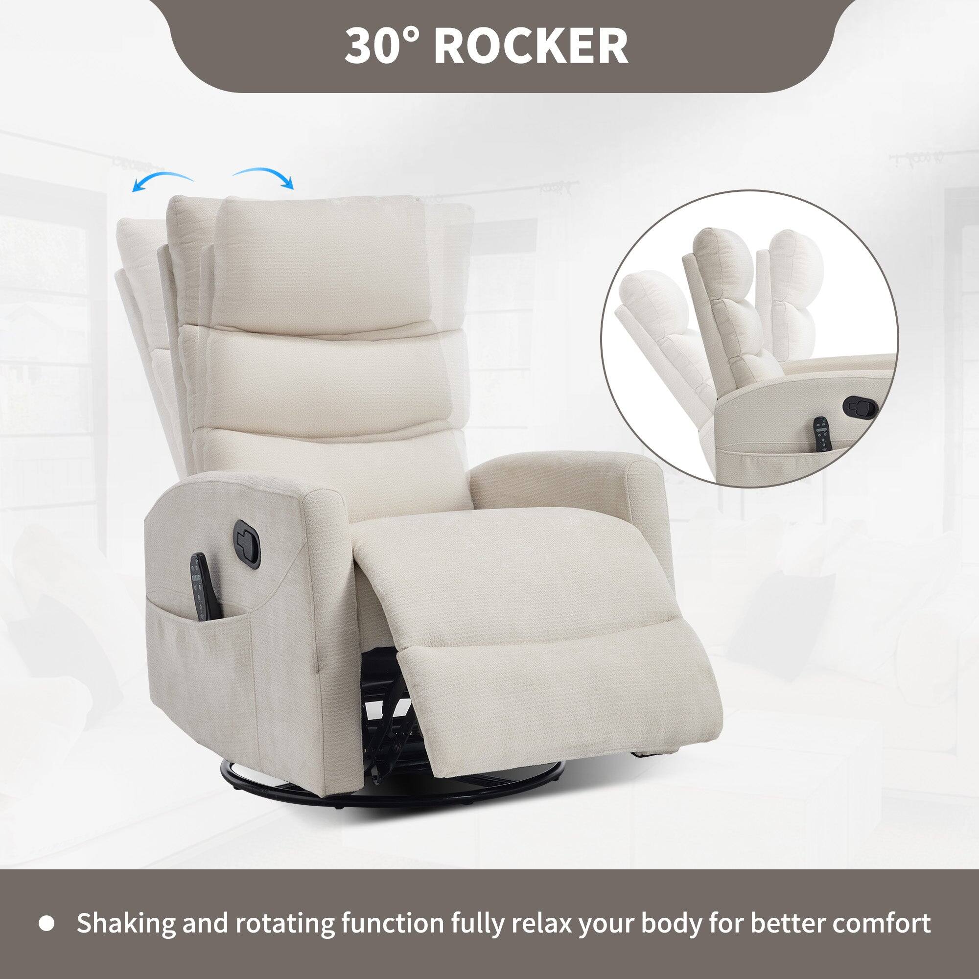 30° Rocker

Shaking and rotating function fully relax your body for better comfort