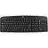 Front. Digital Innovations - 4250400 Full-size Wired Easy-View Keyboard - Black.