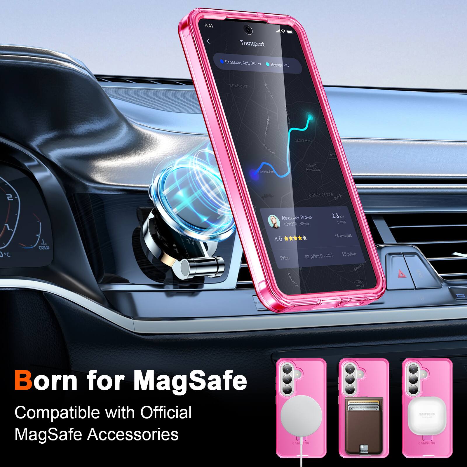 941 4 - Transport Crossing Aot.38 Paskal 5 ROSNURE 18OS U w Tasin MOUk COROUN S DOACHESTER camber Brown OOT hite 2.3 va 1 m 0 C J COLD 4.0 Price T8 revidut pik Un cy) 5 pikm 12 LOMEA - Born for MagSafe Compatible with Official MagSafe Accessories sadatos ads LAMSERE AAdIONE

Born for MagSafe  
Compatible with Official MagSafe Accessories
