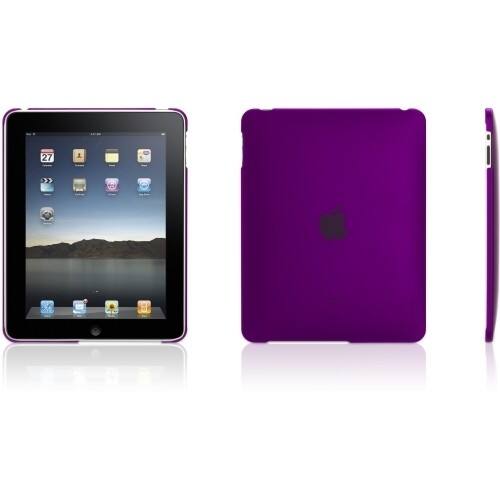 Front Standard. Griffin Technology - Outfit Tablet PC Skin - Plum.