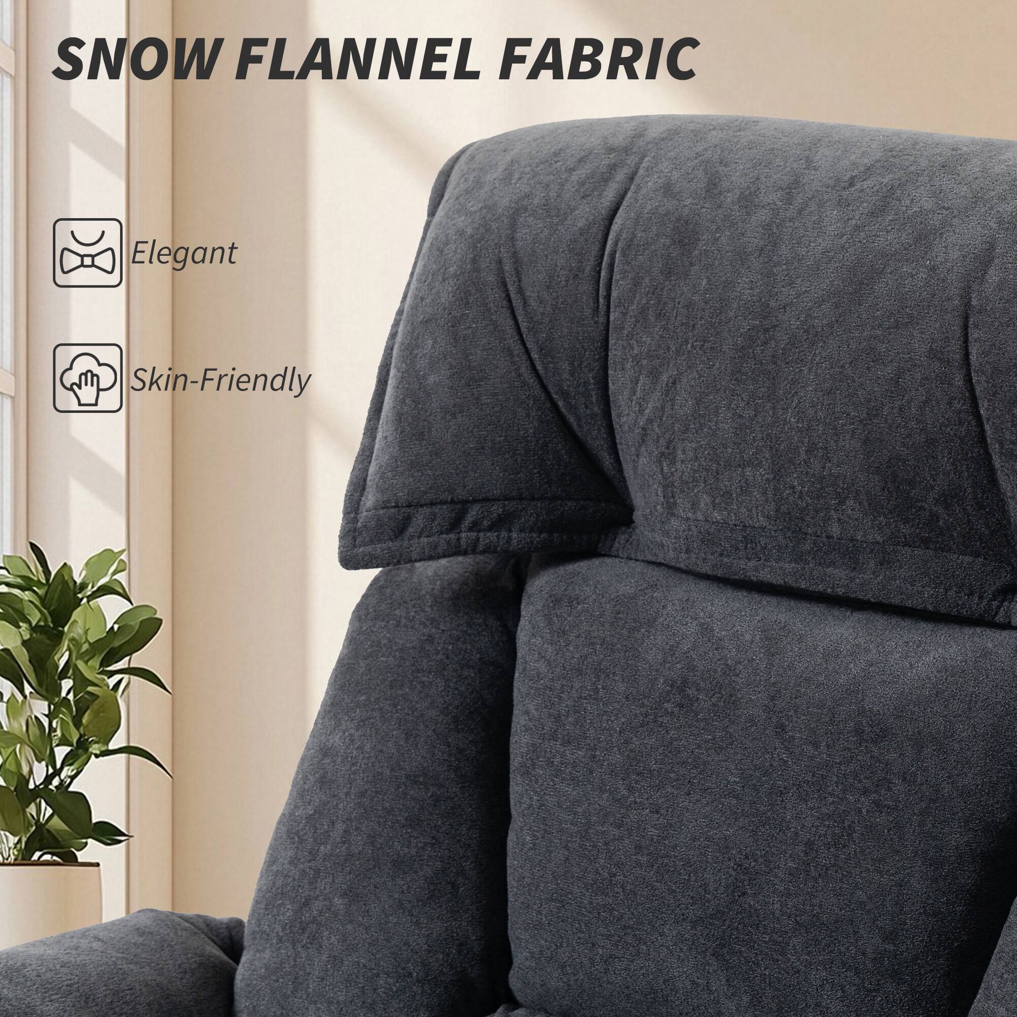 SNOW FLANNEL FABRIC

Elegant  
Skin-Friendly