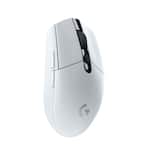 Logitech - G305 LIGHTSPEED Wireless Optical 6 Programmable Button Gaming Mouse with 12,000 DPI HERO Sensor - Wireless - White