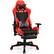 Alt View 18. Costway - Gaming Massage Reclining Chair with Footrest - Red+ Black.