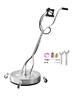 VEVOR - 22" Pressure Washer Surface Cleaner, Stainless Steel Pressure Washer Attachments with 4 Wheels, 4500 Max PSI - Silver