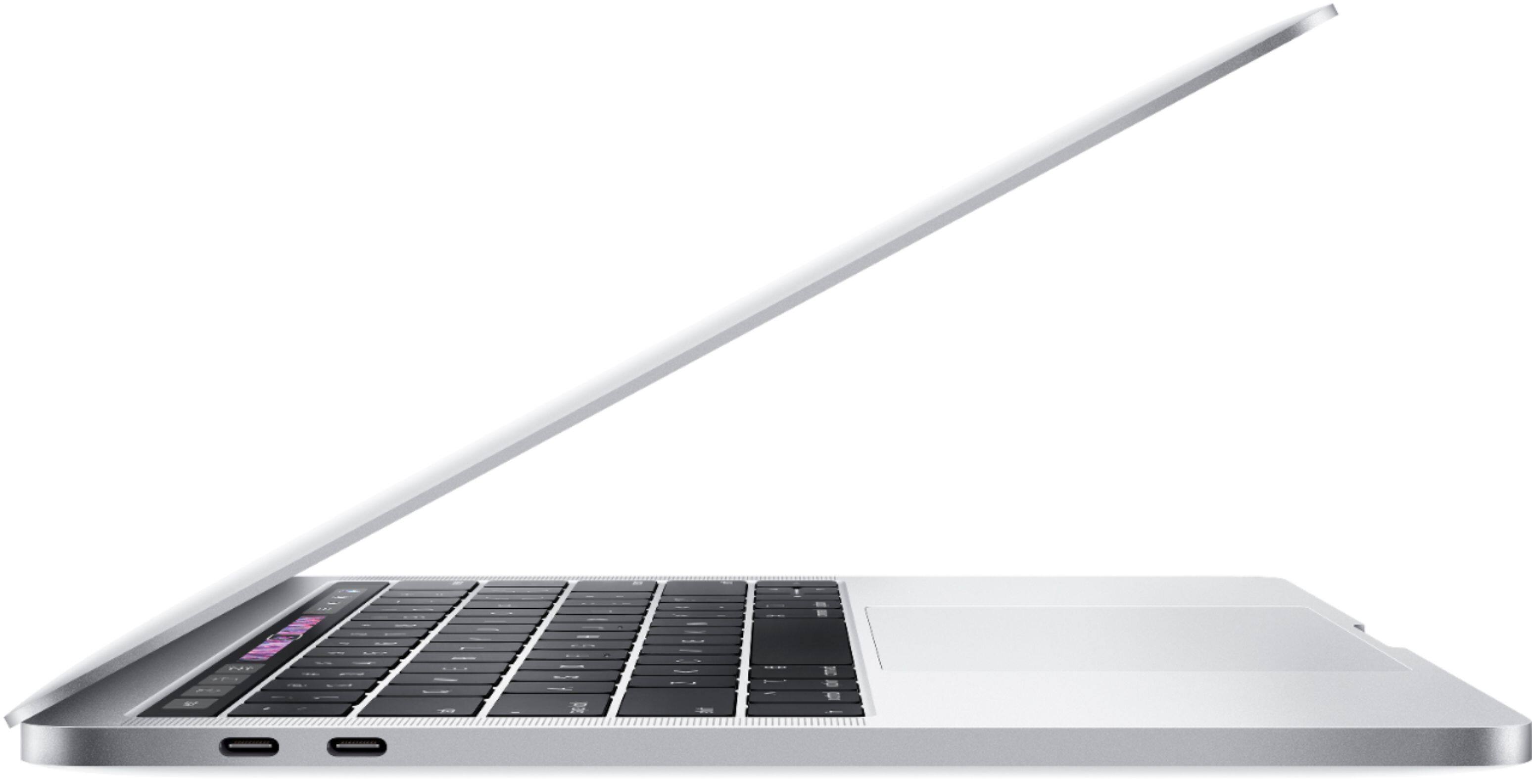 Alt View 1. Apple - Apple MacBook Pro 13.3" Certified Refurbished - Touch Bar/ID - Intel Core i5 1.4GHz with 8GB Memory - 128GB SSD (2019) - Silver.