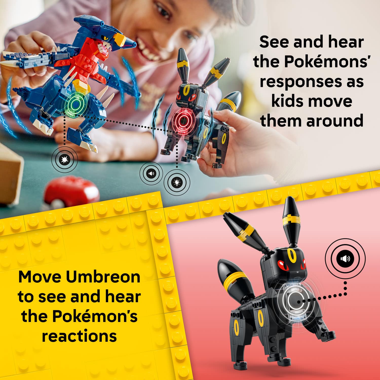 LEGO Pokémon SMART Play: Umbreon vs. Garchomp Championship Battle