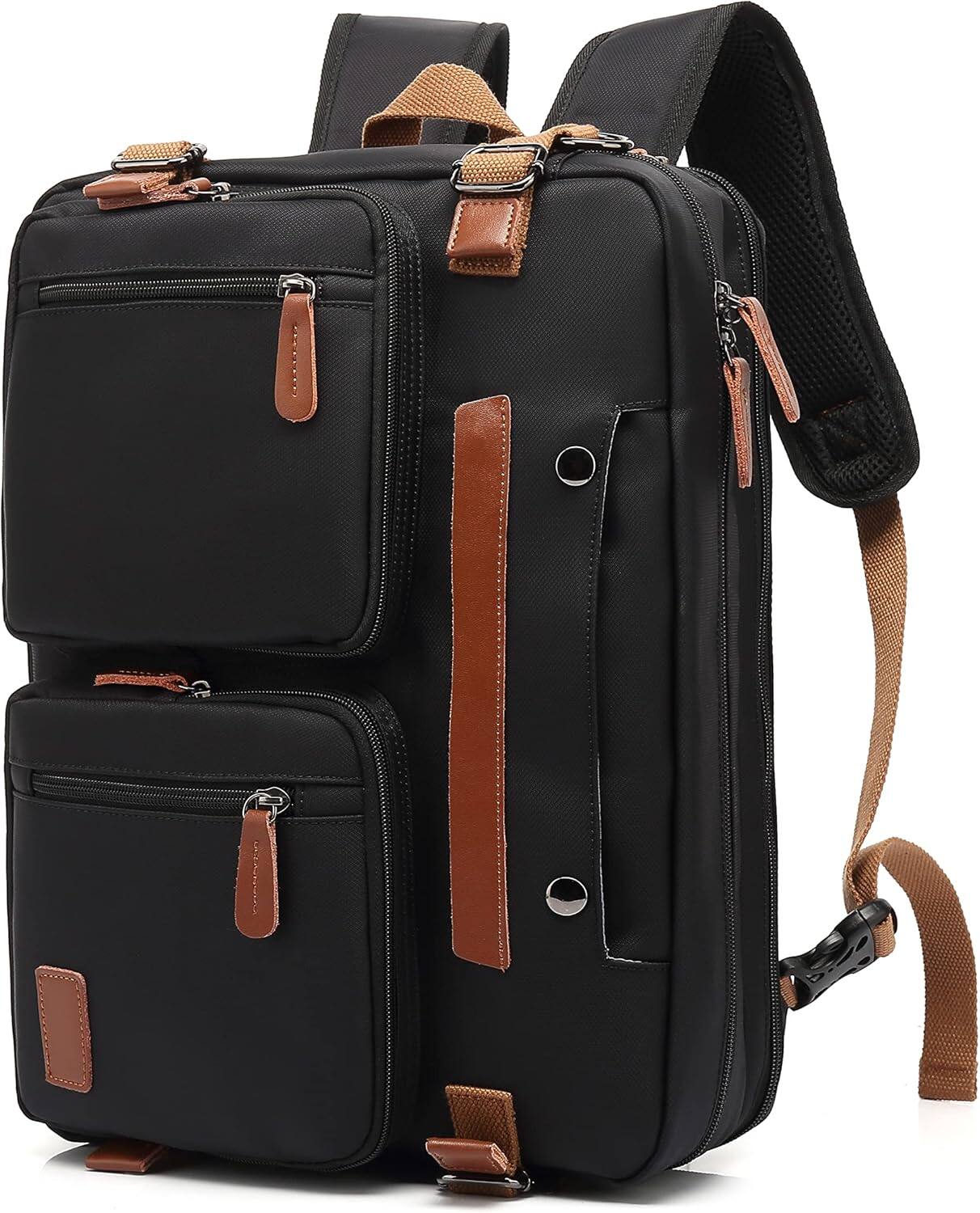 Front. Vulpecula Spade - Work Bags for Men, Laptop Backpack, Briefcases, Messenger Bag, Computer Bags for Laptops for Men Women - Black.
