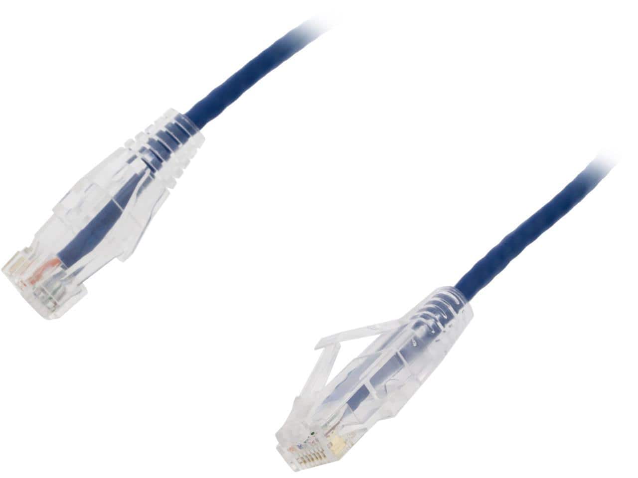 Nippon Labs - 28 AWG Cat6 Snagless Ethernet Cable, 550MHz UTP RJ45, 2ft Blue price history on PriceWatchPro