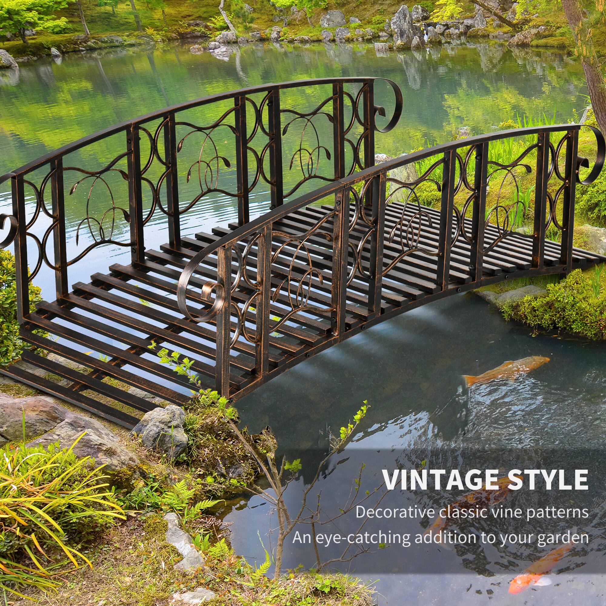 VINTAGE STYLE  
Decorative classic vine patterns  
An eye-catching addition to your garden