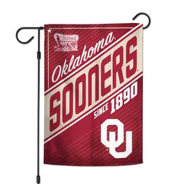 WinCraft - Oklahoma Sooners 12" x 18" Throwback Logo Double-Sided Garden Flag - Multicolor