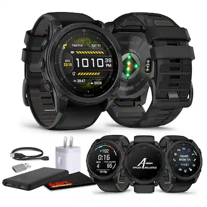 GARMIN TACTIX SAT 01 UTC 38 23:10 1010 PM 20:47 3428
GARMIN TACTIX 8
DIVE-40 M 40
DIVE 23456789
EV 102
0:16
APPLIED BALLISTICS
Stealth Mode: On
10.10
6 ELECTRONICS
3 AVE
TOTAL CALORIES 4 65
10:10p