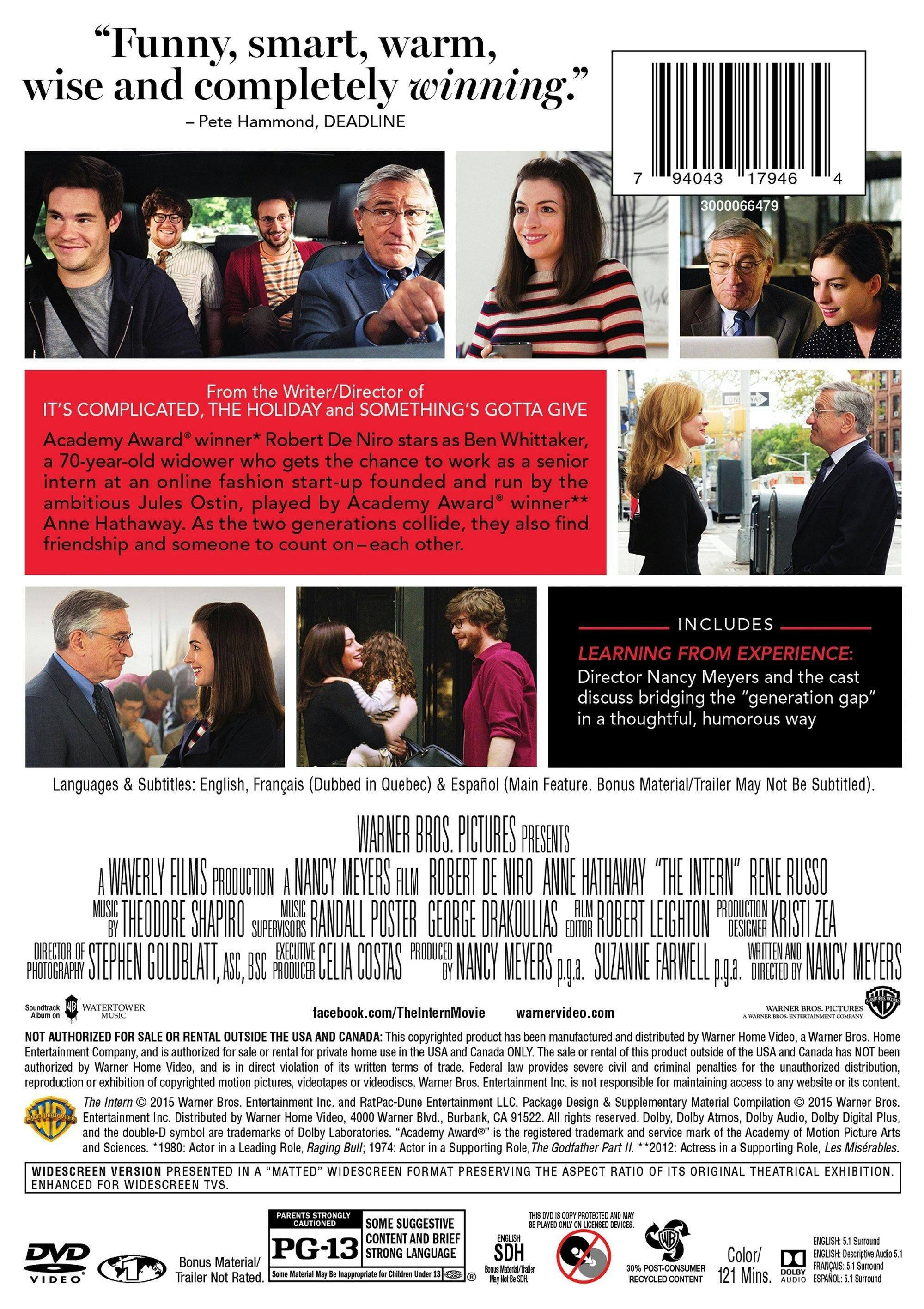 Angle. The Intern [DVD].