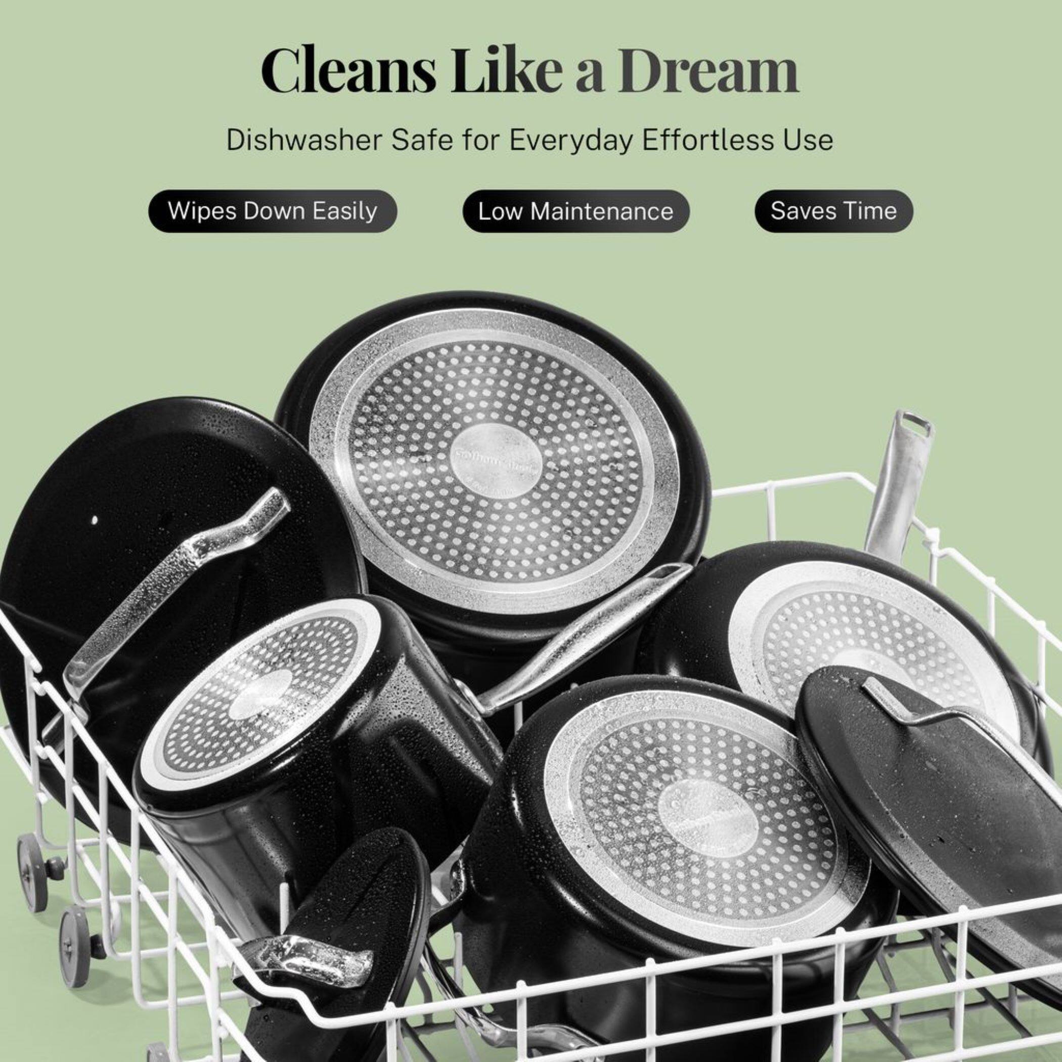 Cleans Like a Dream  
Dishwasher Safe for Everyday Effortless Use  

- Wipes Down Easily  
- Low Maintenance  
- Saves Time