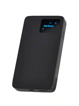 Solid Signal - NomadGo 4G LTE Portable Wi-Fi Hotspot - Black