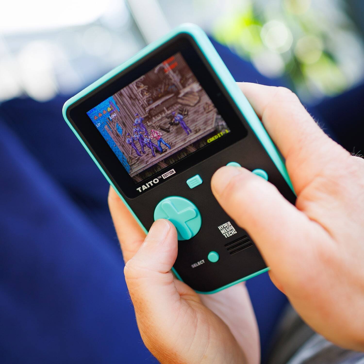 Alt View 22. Blaze Entertainment - Hyper Mega Tech! Taito Super Pocket - Green/Black.