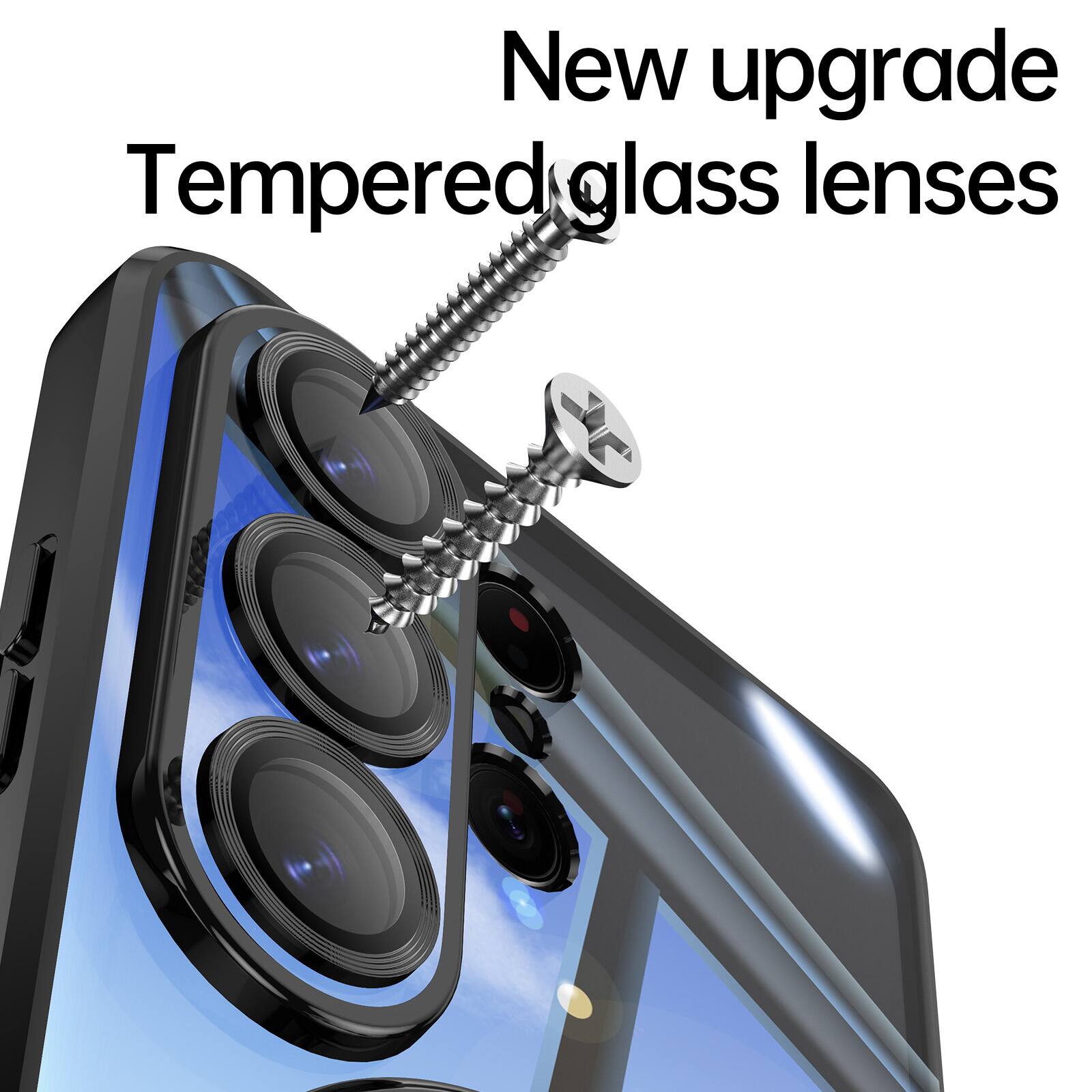New upgrade Tempered glass lenses