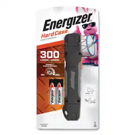 Energizer - TUF2AAPE Hardcase Professional Task LED Flashlight, 2 AA Batteries (Included) - Black