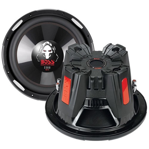  BOSS - P126DVC Phantom Series Dual 4 OHM Voice Coil Subwoofer 12-inches