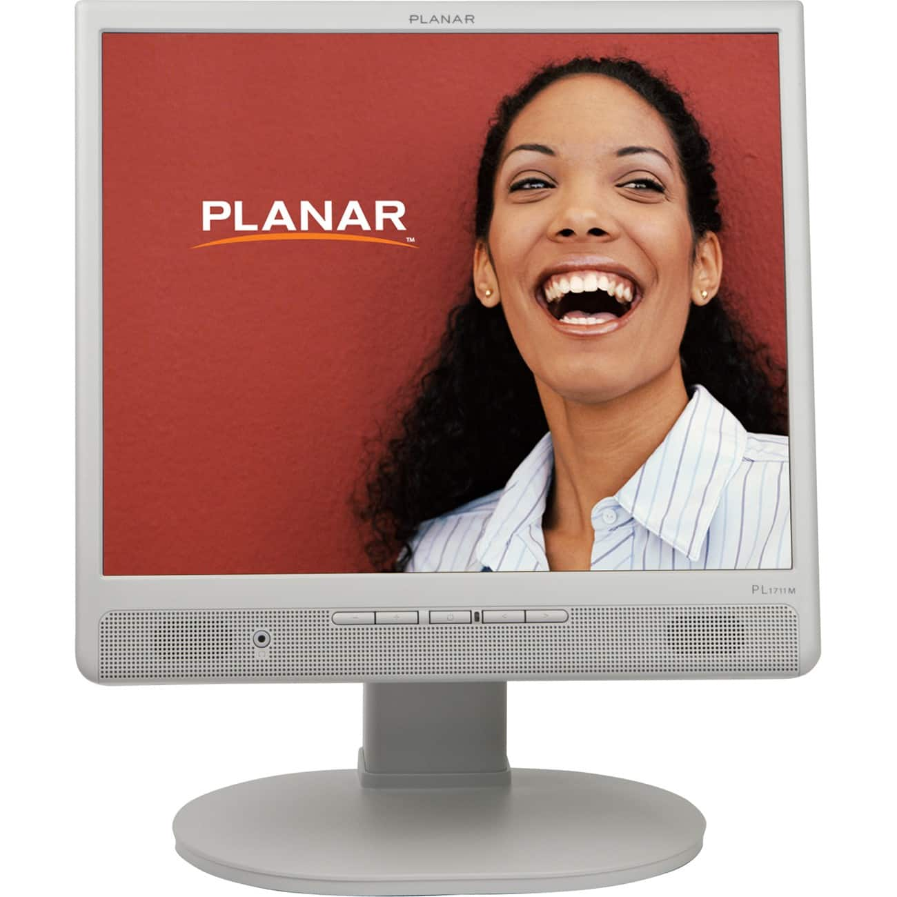 planar white monitor