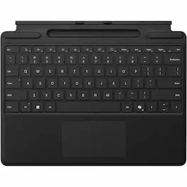 Microsoft - Surface Pro Keyboard with Pen Storage - Large - Notebook - TouchPad - Mechanical Keyswitch - Black