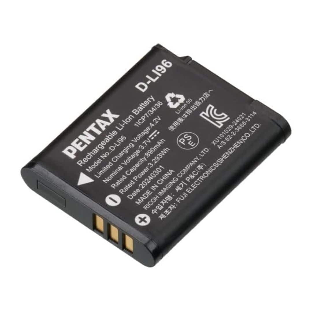 PENTAX - Ricoh Rechargeable L-ion Battery D-L196