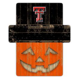 Fan Creations - Texas Tech Red Raiders 12" x 12" Jack-O-Lantern Display - Orange