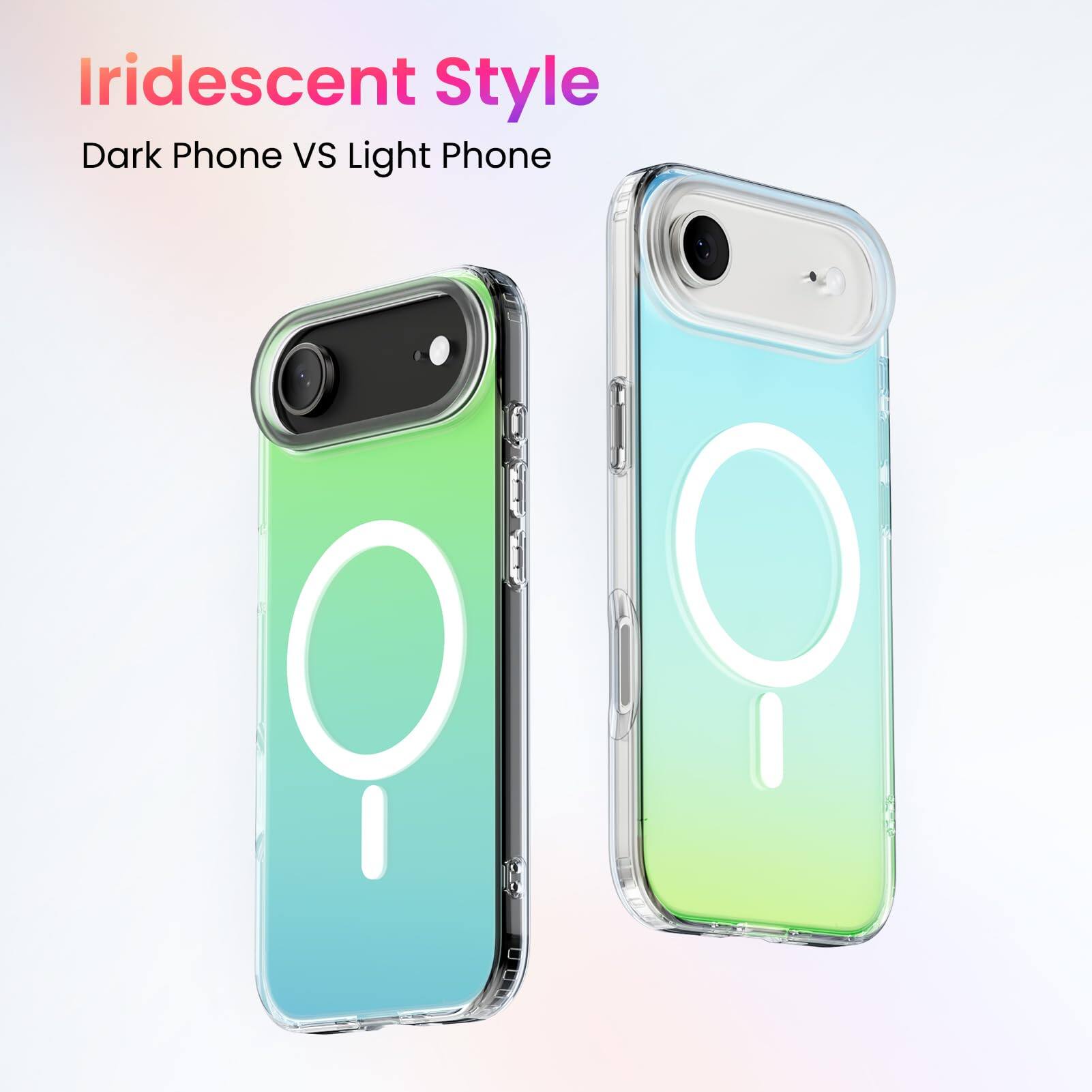 Iridescent Style  
Dark Phone VS Light Phone