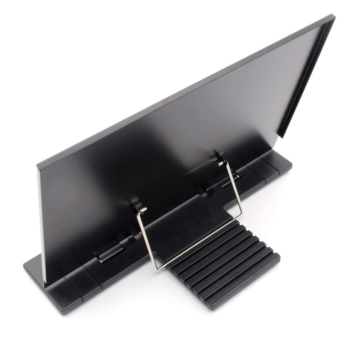 Back. MAGICAL RUBS - Hanghs Desktop Document Holder/paper Stand/clipboard For Sheet Music/cookbook/book With 7 Adjustable Positions Black - Default.