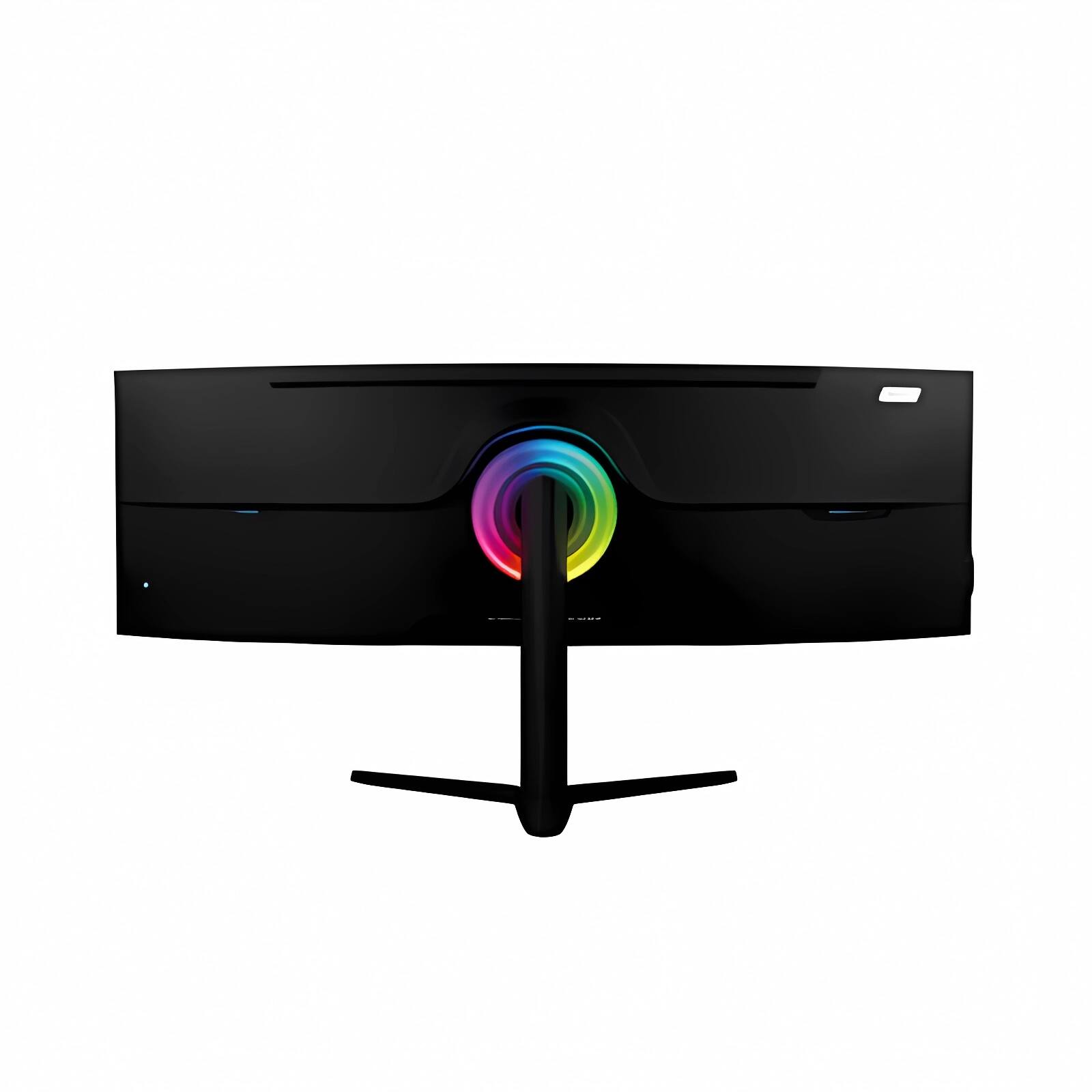 Alt View 3. Arozzi - Arozzi – Nova 49" Curved VA Dual QHD 165Hz Super Ultrawide Gaming Monitor – Black - Black.