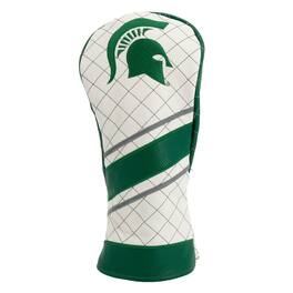 Team Golf - Michigan State Spartans Striped Quilted Fairway Headcover - Multicolor