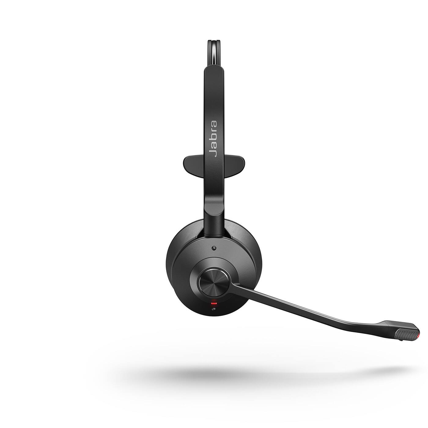 Alt View 1. Jabra - engage 55 - usb-a uc mono with charging stand wireless headset / music - Black.