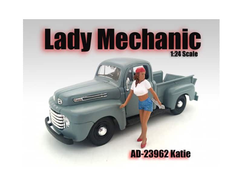 Lady Mechanic Katie Figurine for 1/24 Scale Models by American Diorama price history on PriceWatchPro