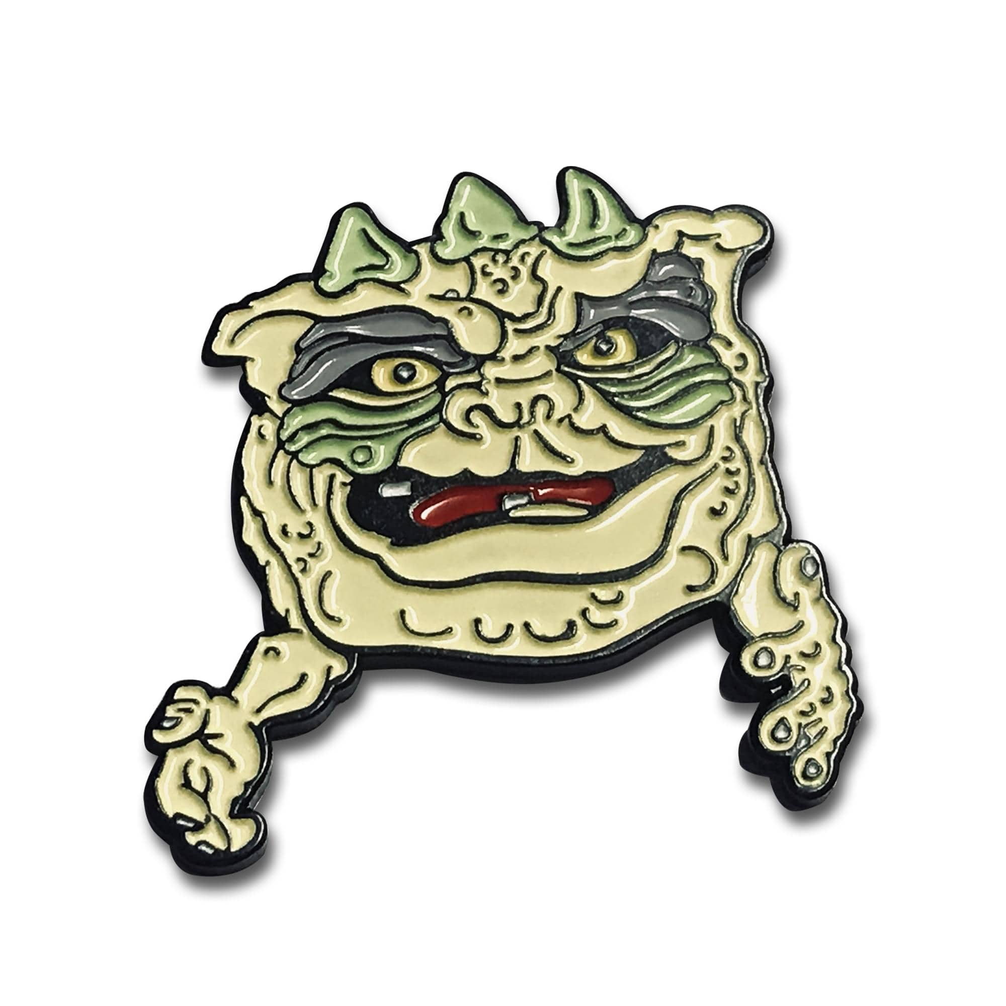 TriAction Toys - Boglins King Drool Enamel Collector Pin - Yellow