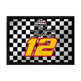 The Fan-Brand - Ryan Blaney 19" x 27" Framed Mirrored Wall Sign - Multicolor