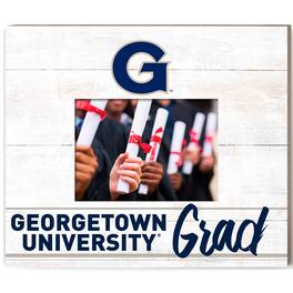 Jardine - Georgetown Hoyas 13.5" x 11.5" Grad Frame - White