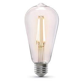 FEIT ELECTRIC - Feit ST19 E26 (Medium) Filament LED Bulb Daylight 60 Watt Equivalence 2 pk