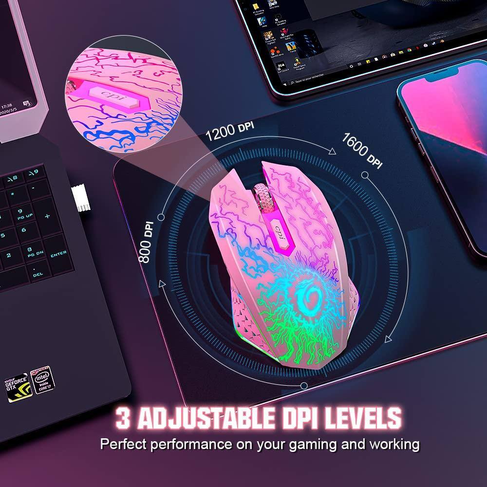 125 NAT738 FOGES B

1200 DPI 1600 DPI

800 DPI

3 ADJUSTABLE DPI LEVELS

Perfect performance on your gaming and working