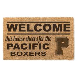 Jardine - Pacific Boxers 18" x 30" Welcome Doormat - Brown