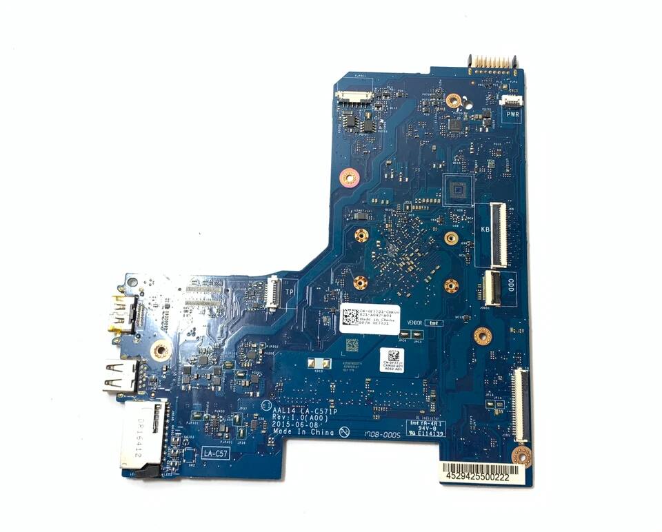 PWR C..... S1 KB TP ODD Chane 215 MENDOR m mI OE  DR15412 2 ie13n PURES IE LA-C57 0 1 an a AAL 4 A C57 1P Rev I OOA)0 201 06-08 06 08 Made in China V FR:EET ieeetter Eal YA-4A 94V-8 n08-000s  E114129 4529425500222