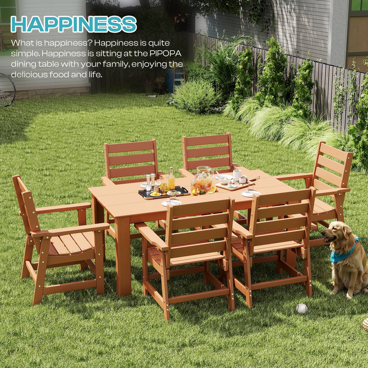 HAPPINESS

What is happiness? Happiness is quite simple. Happiness is sitting at the PIPOPA dining table with your family, enjoying the delicious food and life.