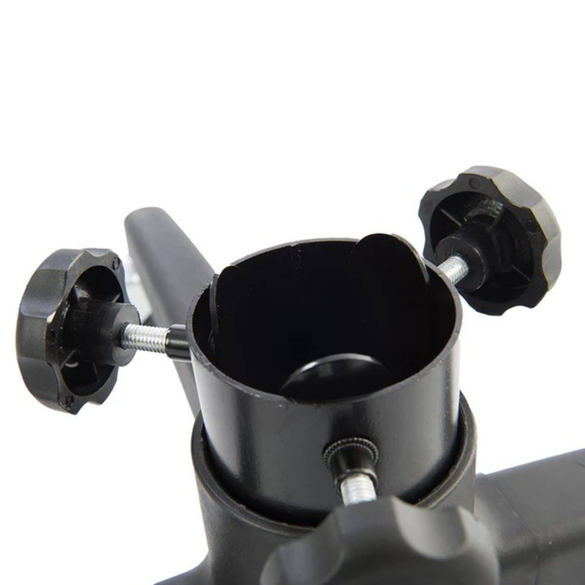 Alt View 4. Tree Keeper - Adjustable Rolling Christmas Tree Stand for Trees 6'-9' - Black - Black.