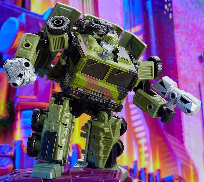 Alt View 6. Transformers - Prime Universe Bulkhead | Transformers Generations Legacy Wreck N Rule Collection.
