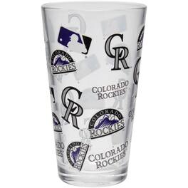 The Memory Company - Colorado Rockies Full Wrap Pint Glass - Multicolor