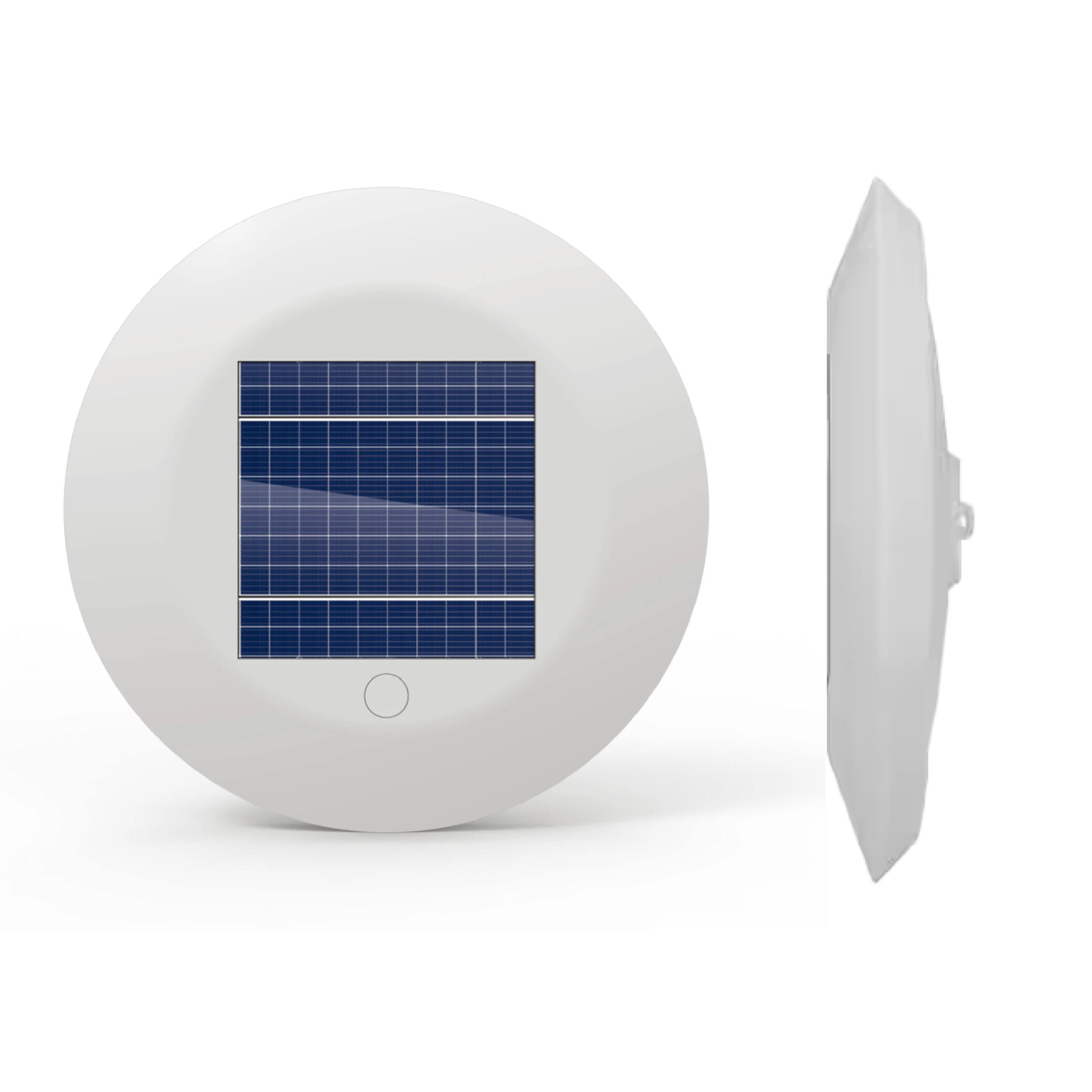 Alt View 6. Techko Maid - Solar Pool Lights in Multi-Color (2-Pack) - Black.