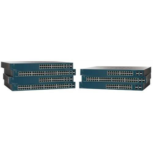 Front Standard. Cisco - Fast Ethernet Switch with PoE.