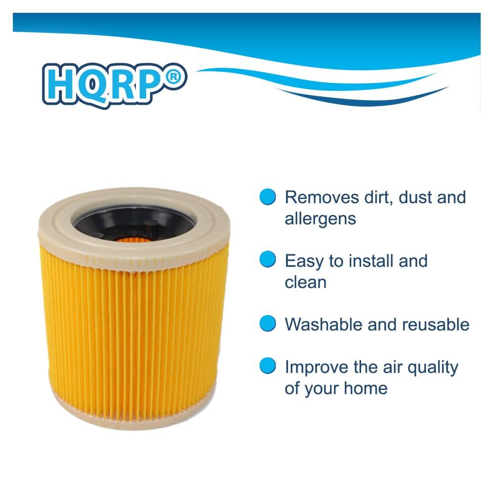 HQRP®

- Removes dirt, dust and allergens
- Easy to install and clean
- Washable and reusable
- Improve the air quality of your home