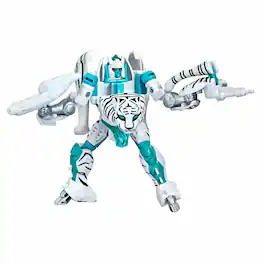 Hasbro - Transformers Vintage Beast Wars Action Figure | Tigatron - Blue