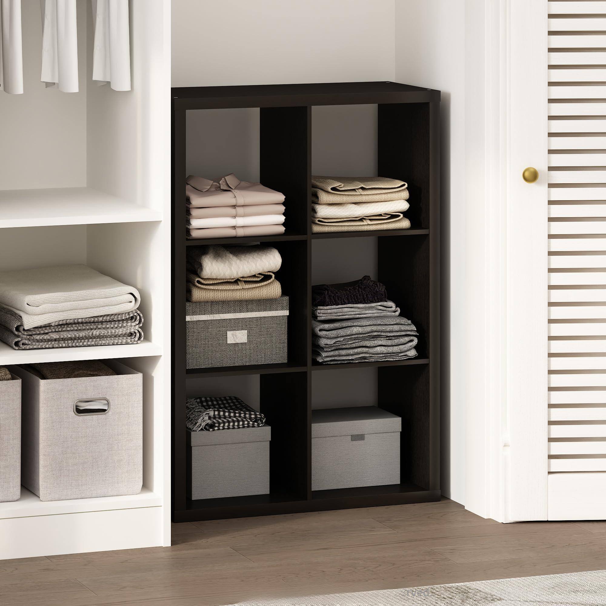 Black Dark Oak 6-Cube